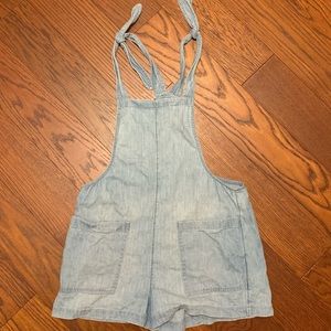 Aerie cotton overalls! Super cute and comfy!